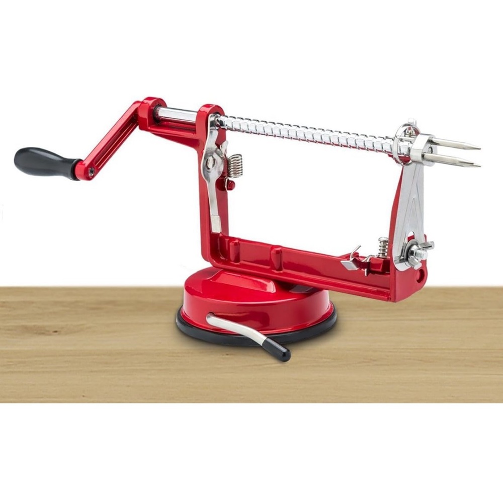 Cast magnesium apple/potato peeler corer by spiralizer, durable heavy duty NWT - Picture 5 of 8